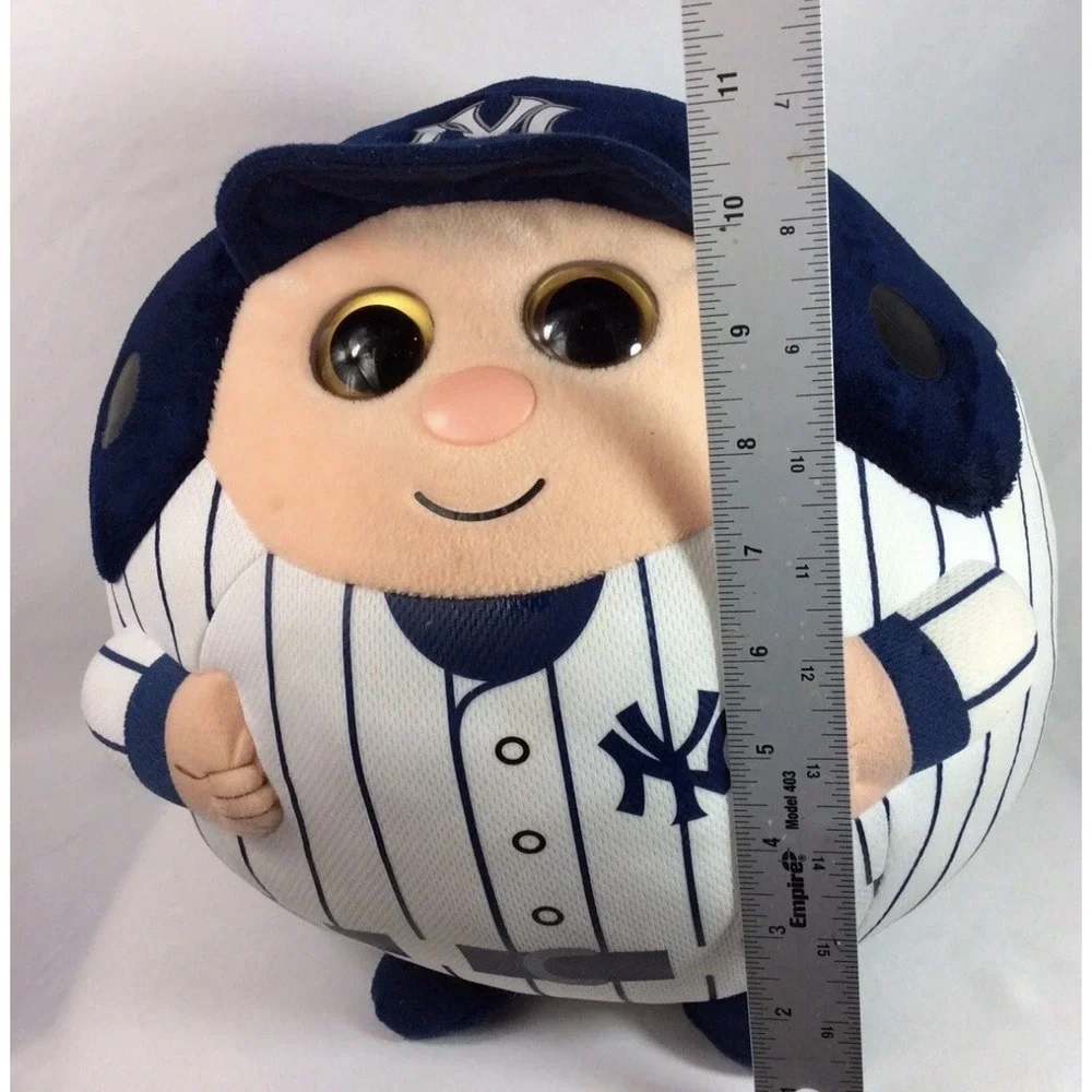 Ty Beanie Ballz Medium Plush Ball New York Yankees‎ Player Stuffed Toy 2013. 5in