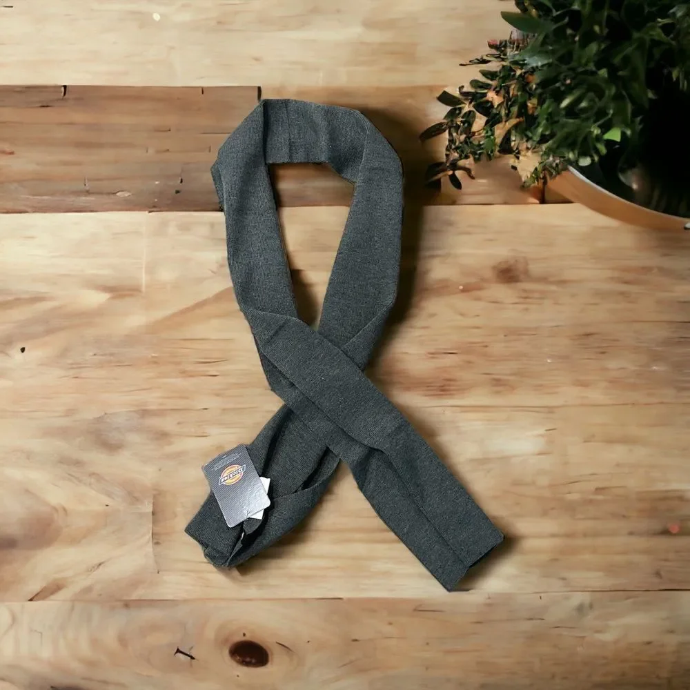 Dickies gray scarf NWT dark gray sweater feel