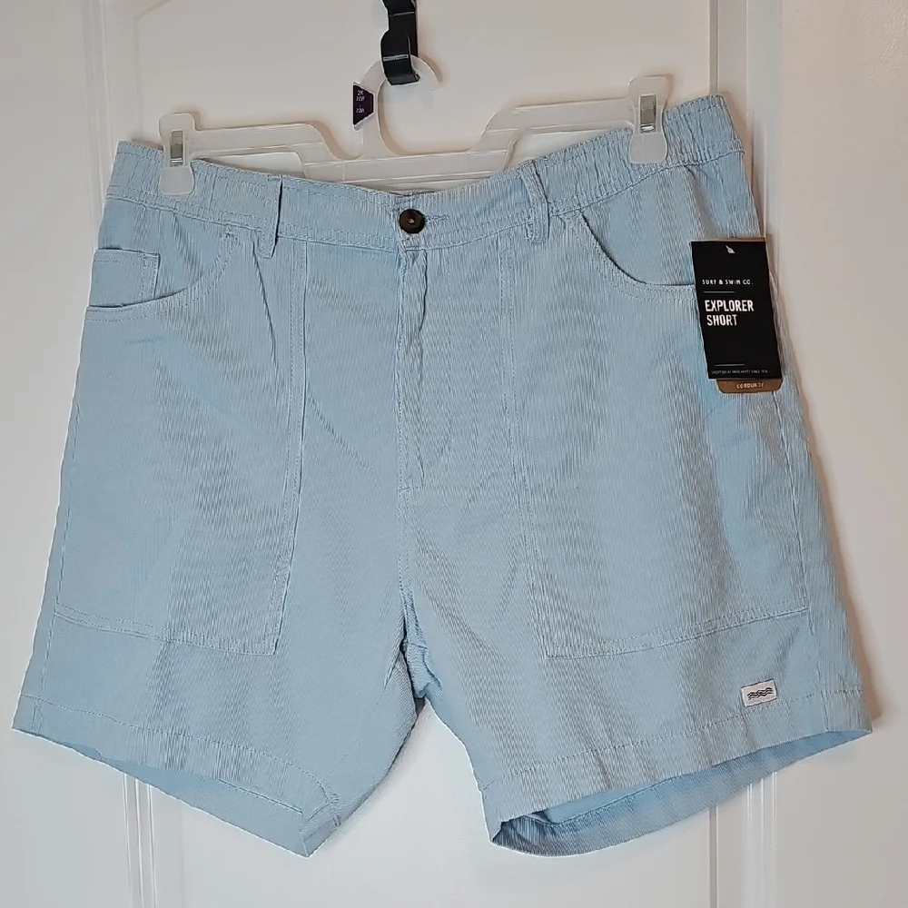 Men's‎ Sky Blue Cargo Shorts