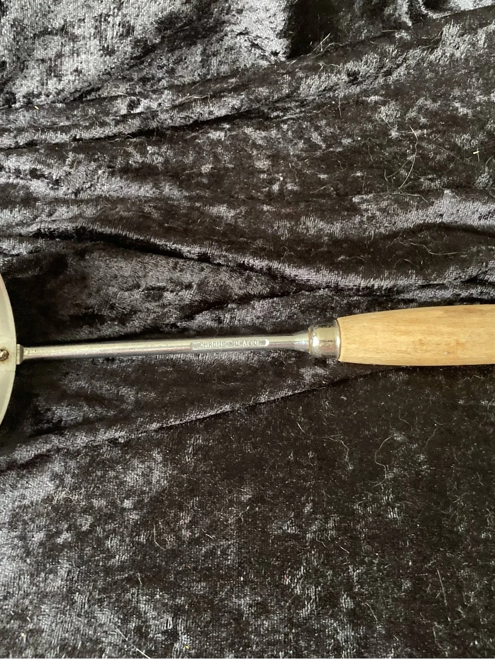 Ekco wooden plated decor