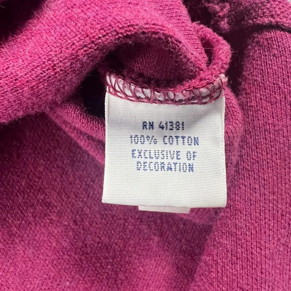 Polo Ralph Lauren Custom Fit Polo Shirt Mens‎ Large Magenta Blue Pony