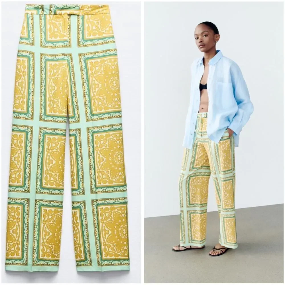 Zara linen blend