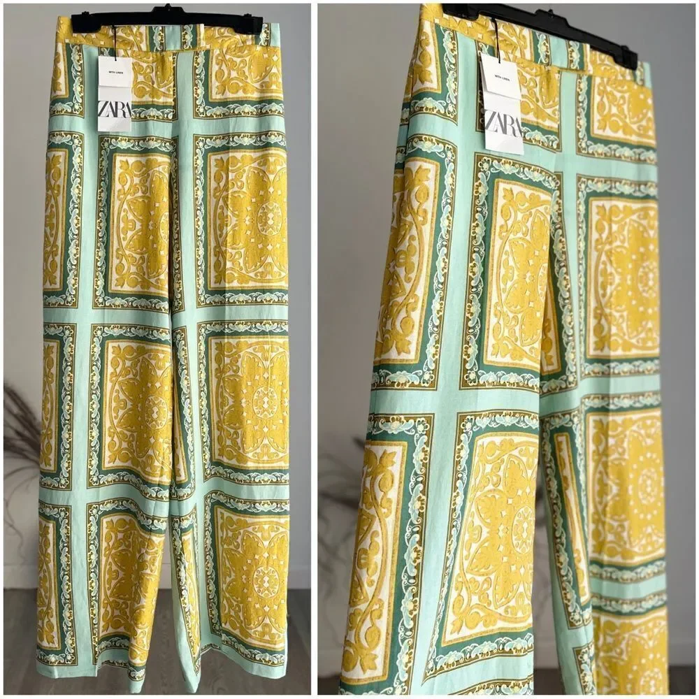 Zara linen blend