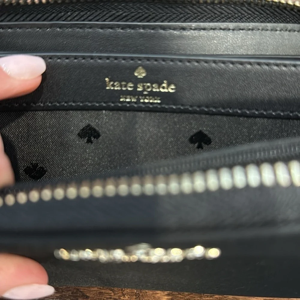 kate spade black nylon