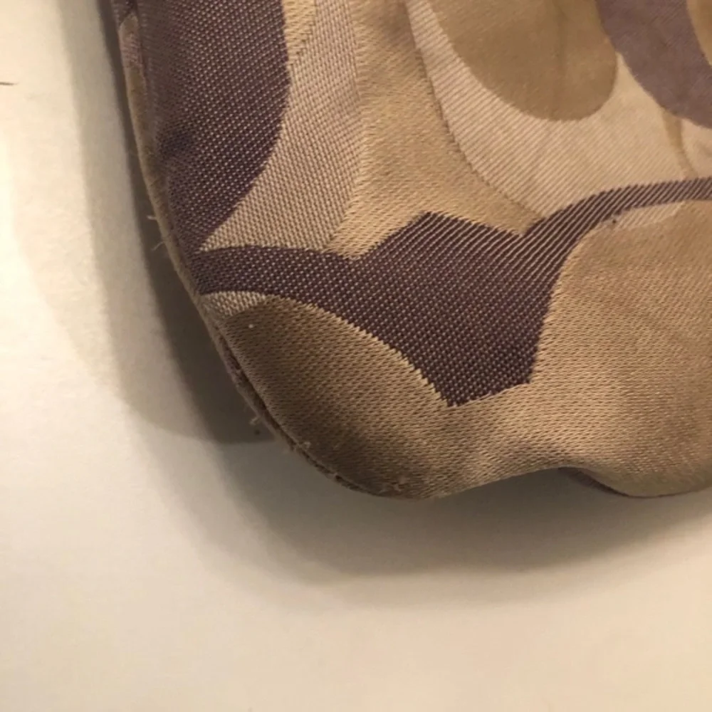 Coach optic purple hippie messenger bag