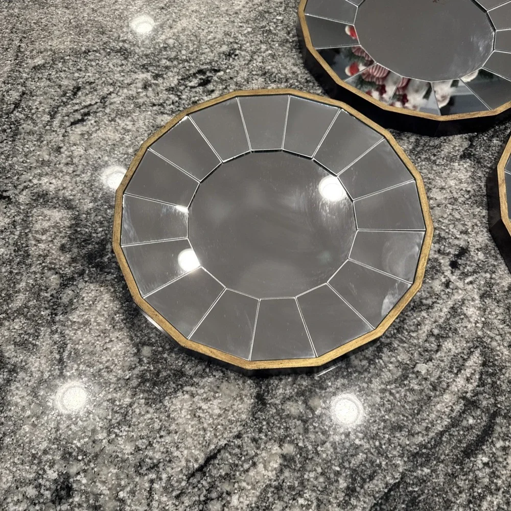 Set Of 3 Pottery Barn Mirror Multi Pane 14