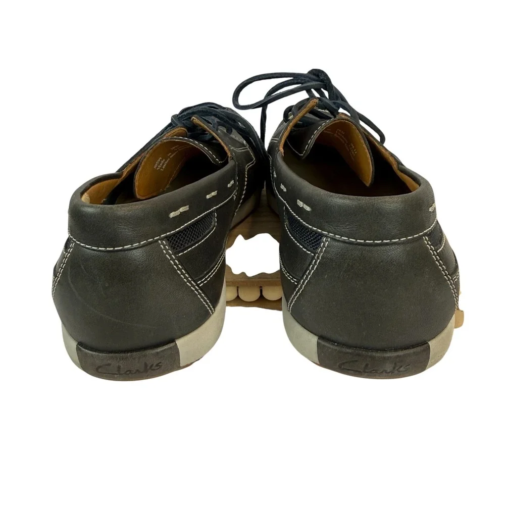 Clarks leather boat