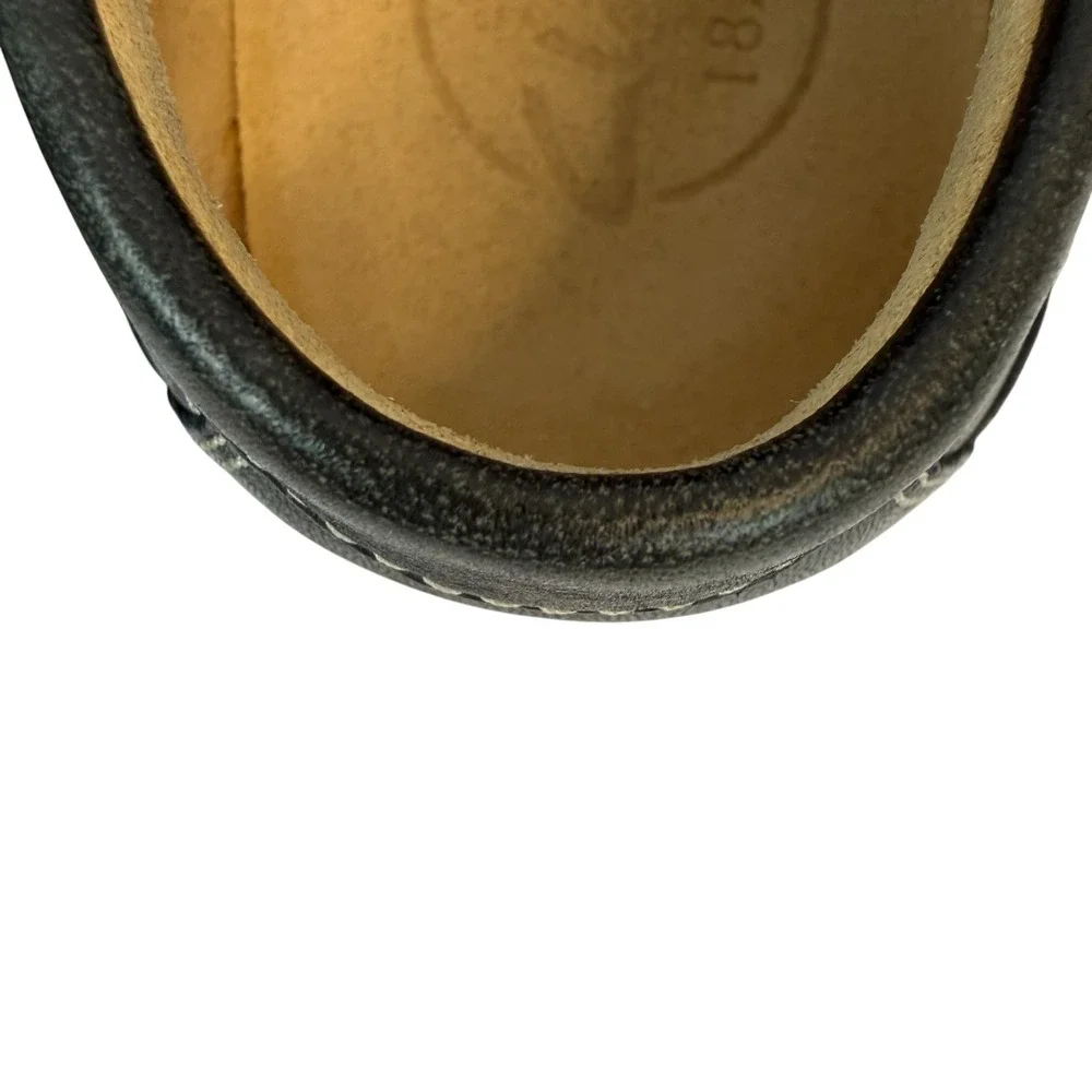 Clarks leather boat
