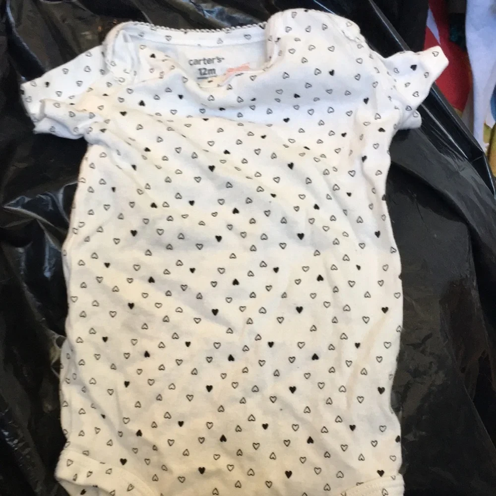 Carters 12 months heart one piece