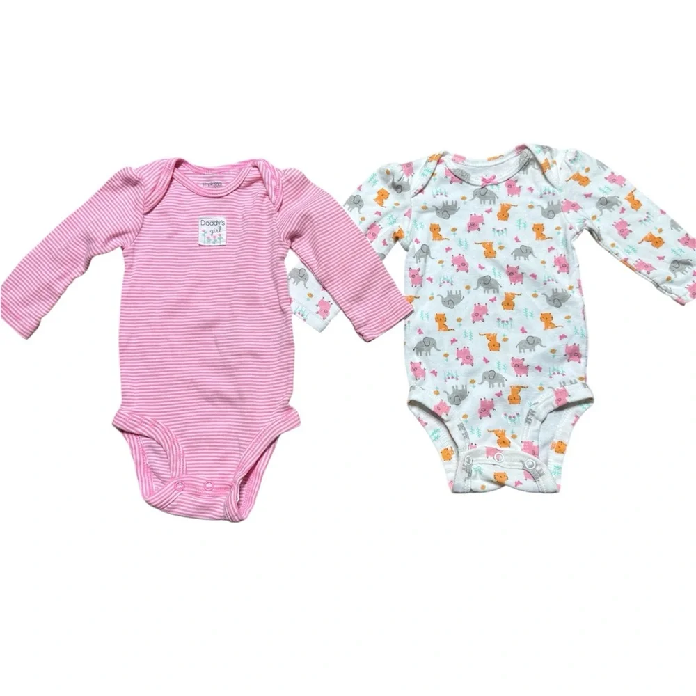 Carter's | Baby Girl Onesies Bundle | 0-3M
