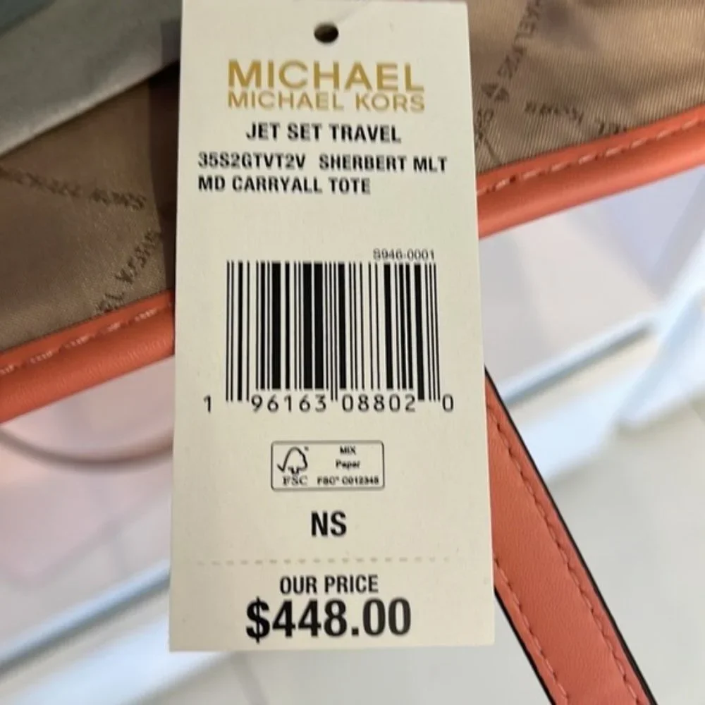 Michael Kors clip drop travel