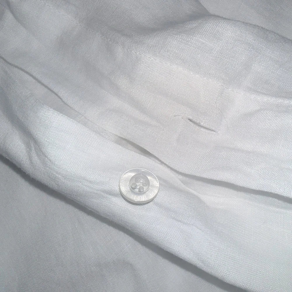 Anthropologie stitched linen