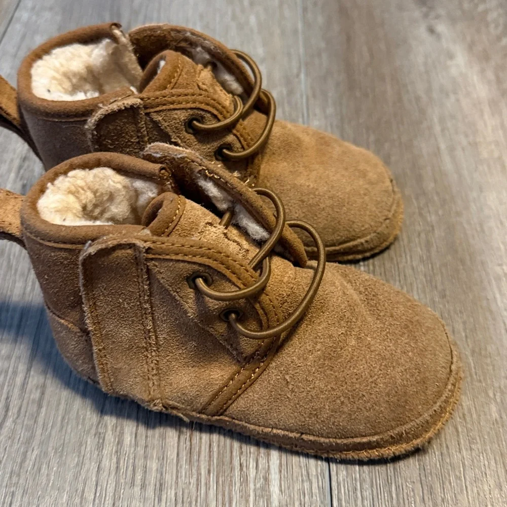 UGG plush ankle fit