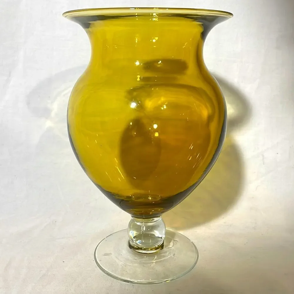 Small Round Glass Vase