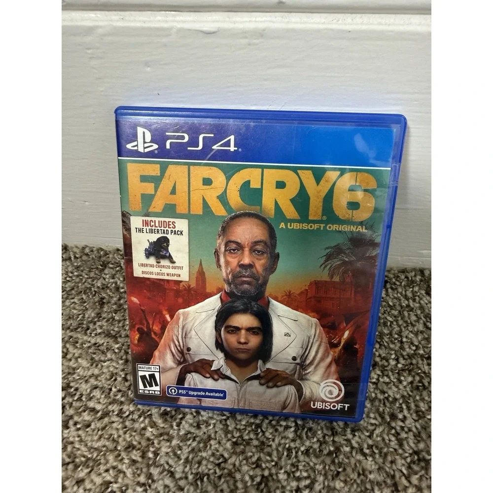 Far Cry 6 (Sony PlayStation 4 PS4, 2021) - Complete - CIB - Tested, Working