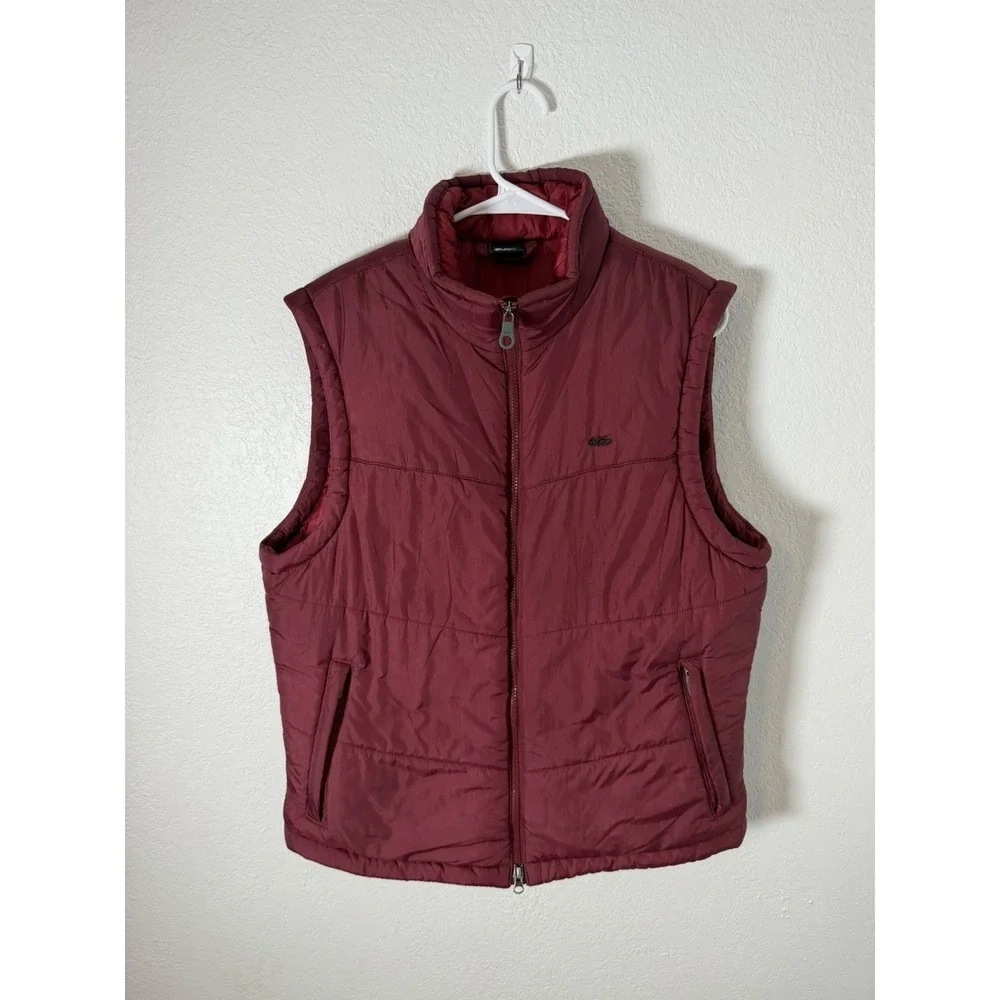 Nike SB 6.0 Puffer Jacket Vest Retro Mens Size Large Red