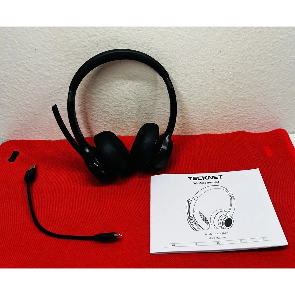 TECKNET Wireless Rechargeable Bluetooth Headset Model TK-HS012