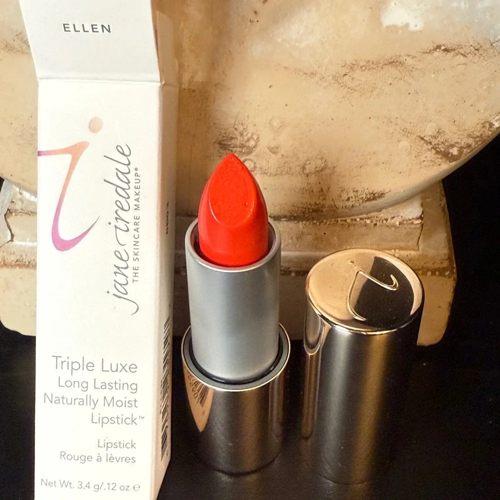 Jane Iredale Triple Luxe Long Lasting Naturally Moist Lipstick Ellen 0.12oz‎