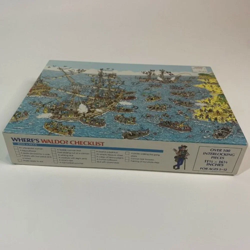 Vintage hard jigsaw