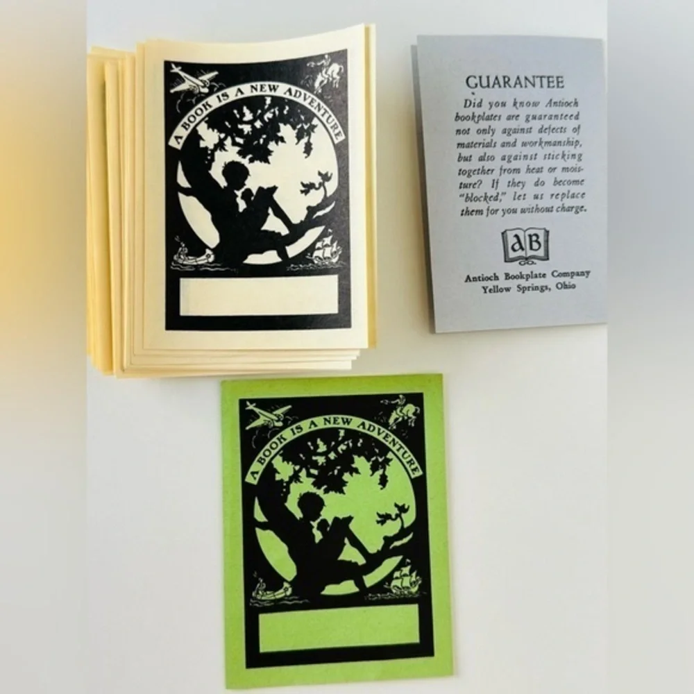Antioch Bookplate Company questions leave