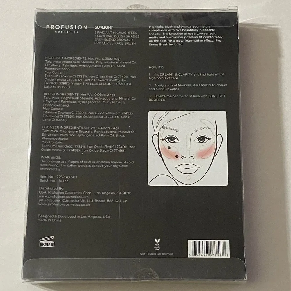Profusion Cosmetics achieve glowing