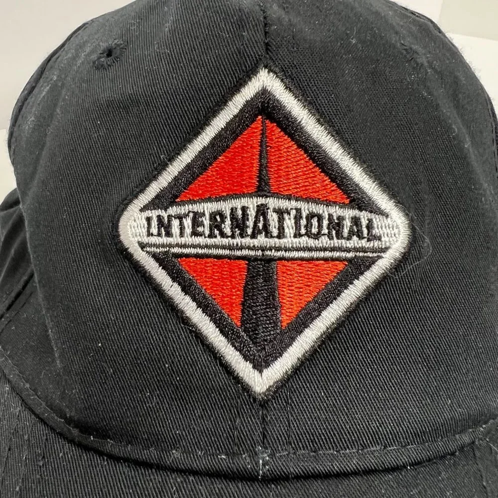 International Trucks Snapback Black Cap‎ by MPC Louisville Promotions