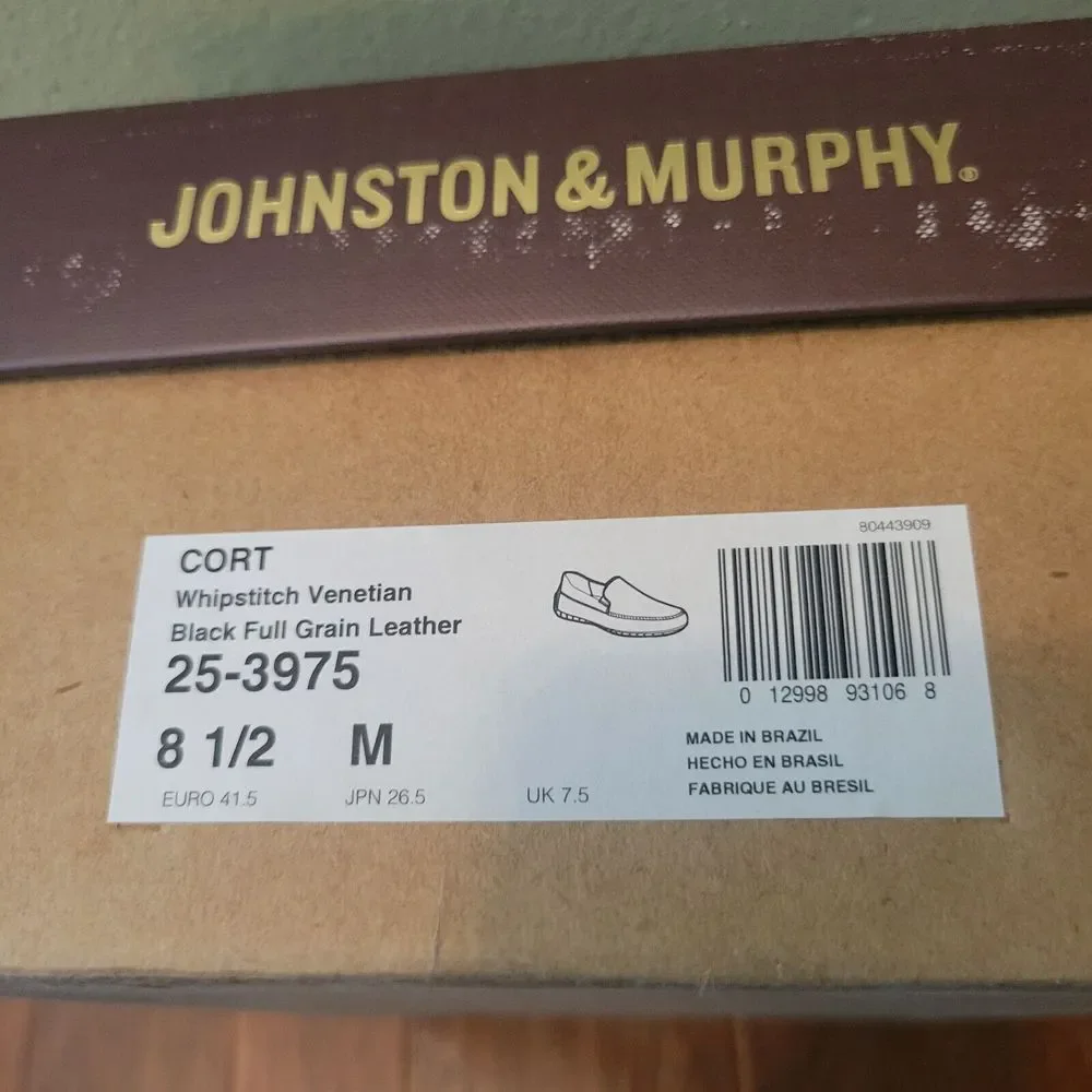 Johnston & Murphy please see