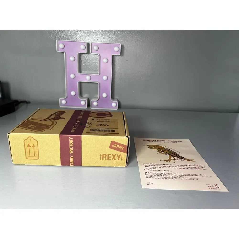 Coach rexy puzzle