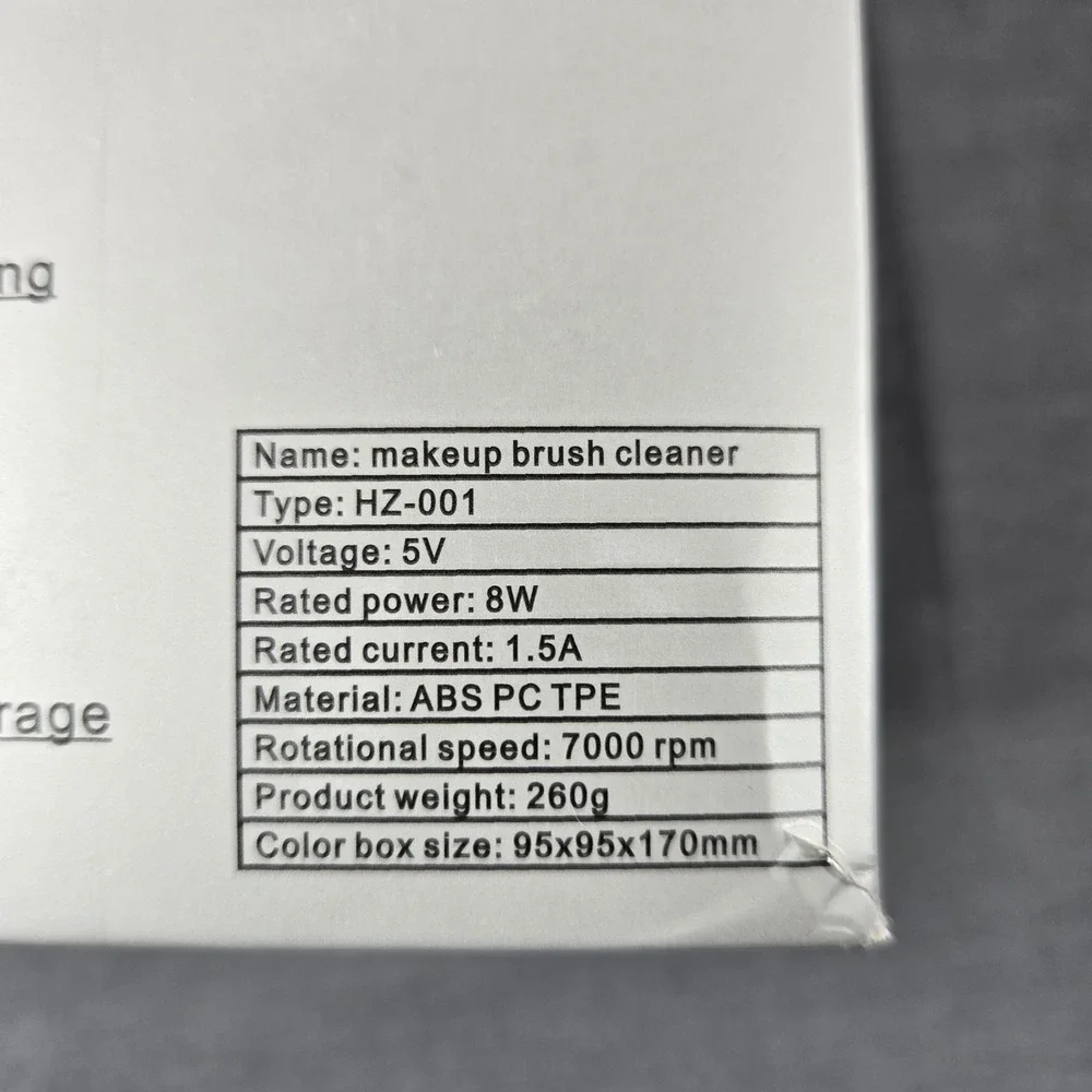 The Unbranded Brand electric makeup