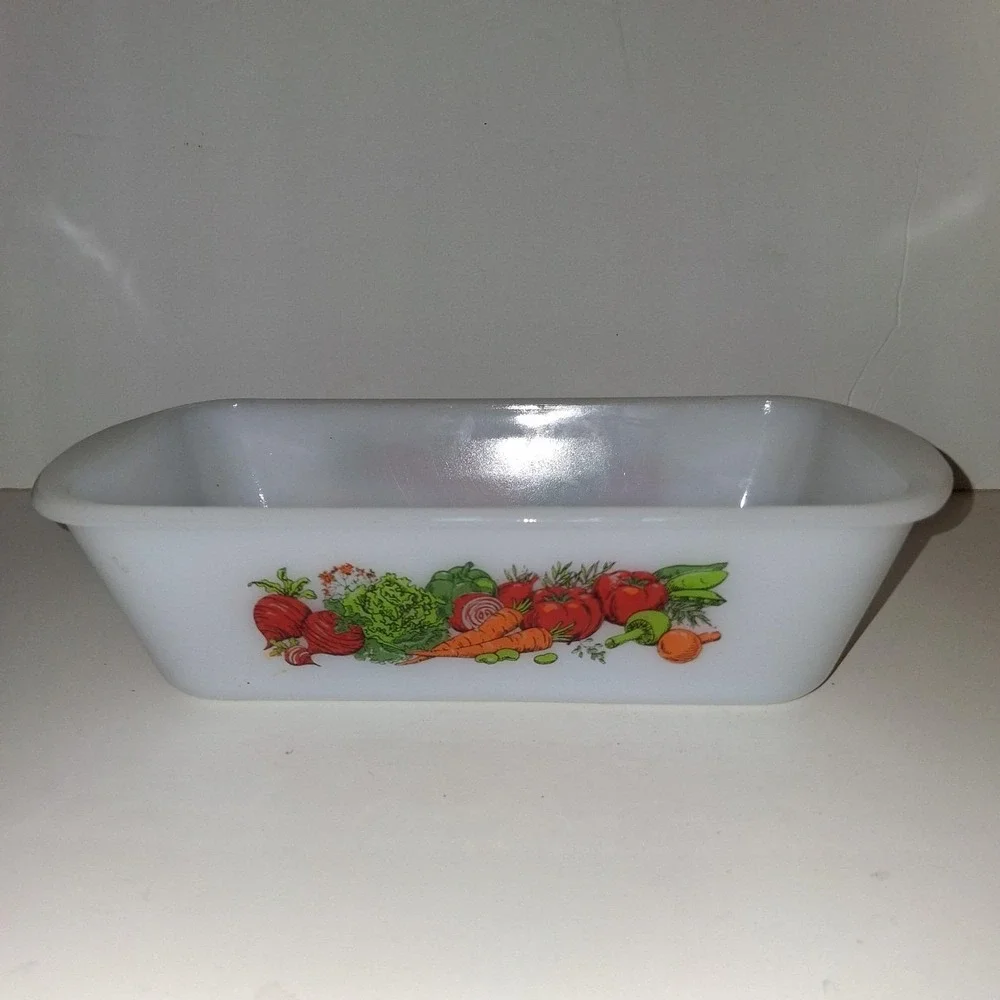 Glasbake vintage garden