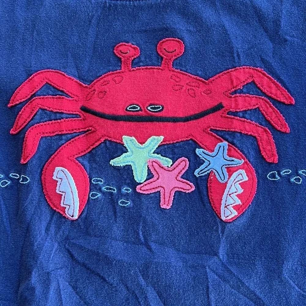 Hanna Andersson navy crab