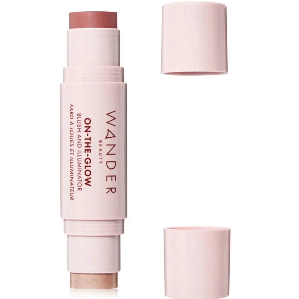 Wander Beauty On The Glow Blush and Illuminator- Sienna Sunset/Nude Glow New