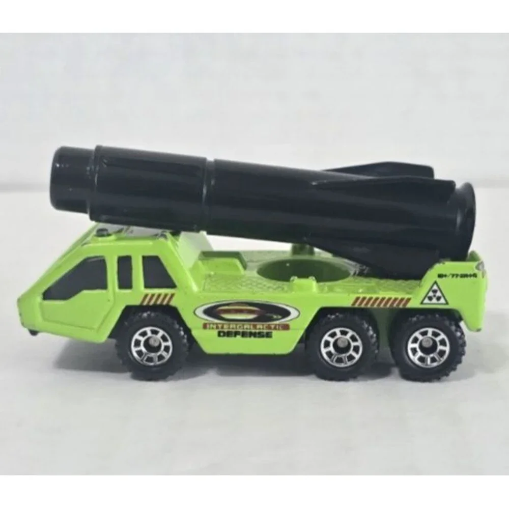 1985 Matchbox Transporter Truck With Mounted Missile Diecast 1:150 Scale