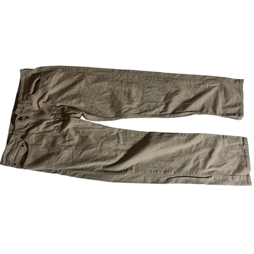 Levi's 505 Jeans Mens 38x34 Brown 5 Pockets Streetwear Flat Front Straight Leg