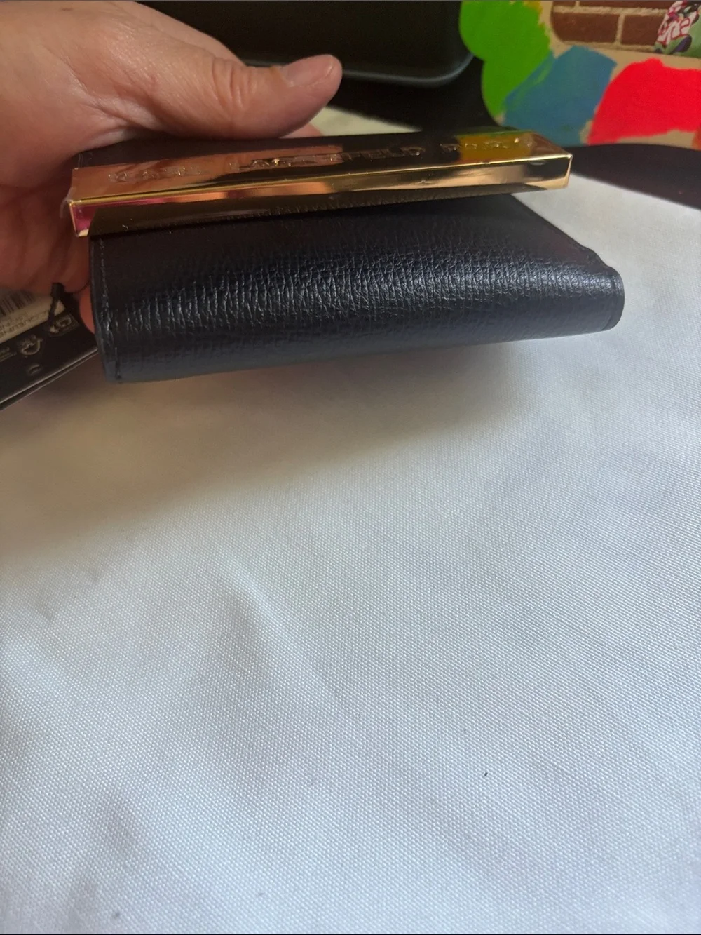 Karl Lagerfeld compact black
