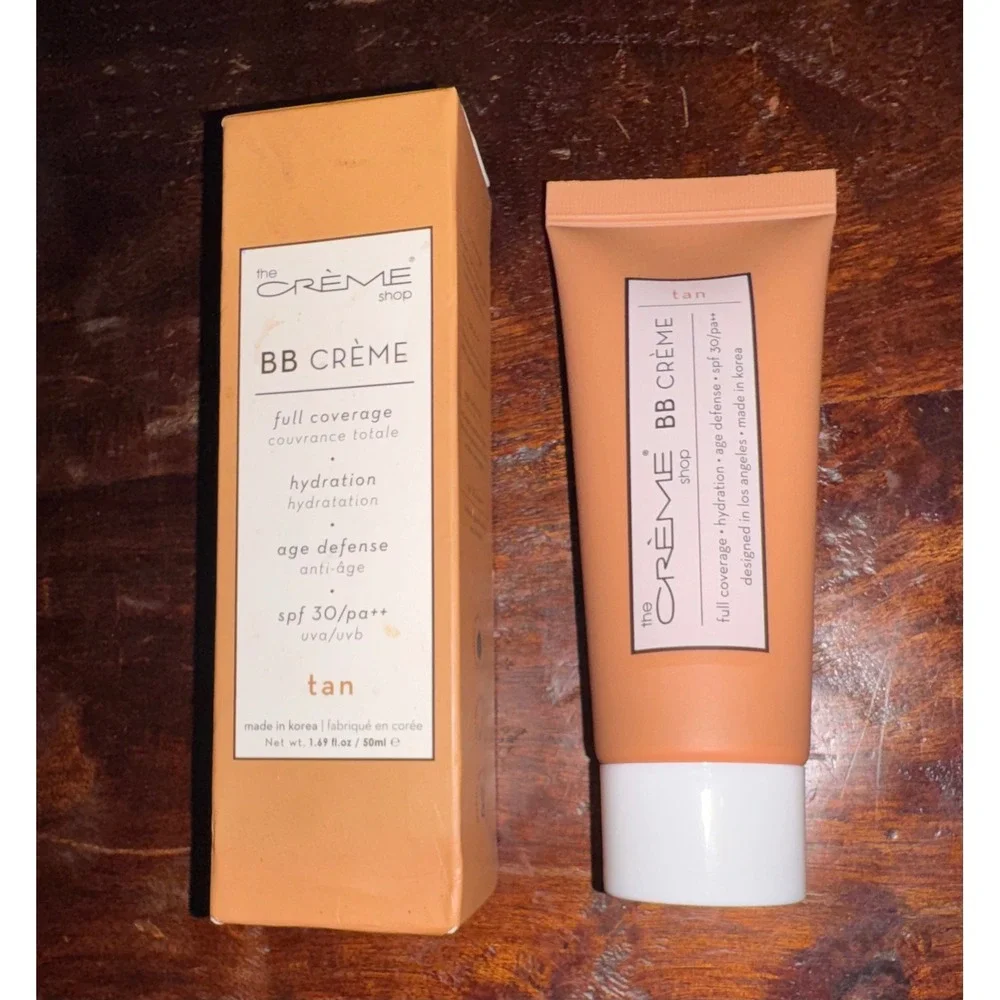 The Crème Shop BB Crème Tan SPF 30 Full Coverage Hydration Age‎ Defense