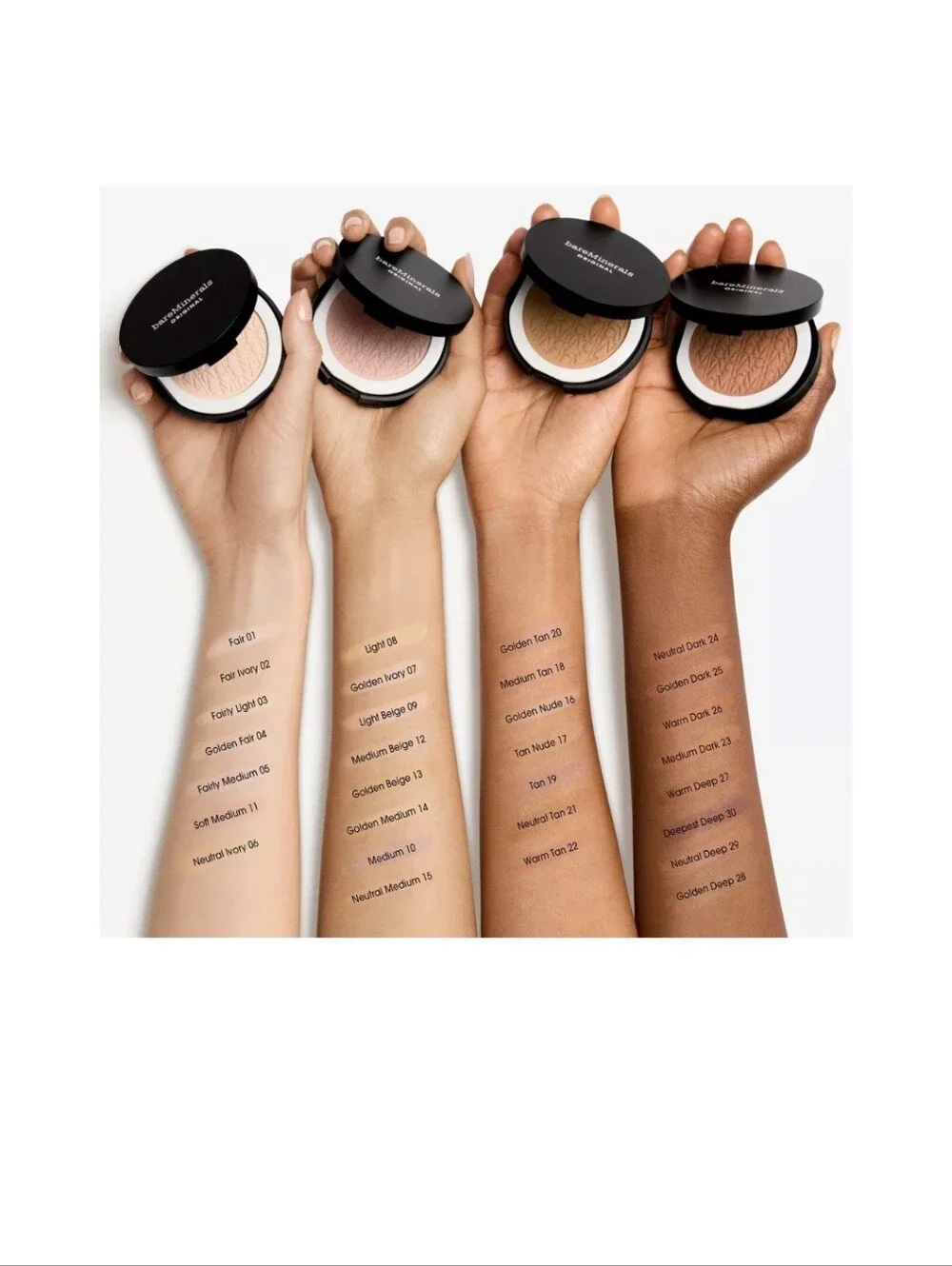 bareMinerals provides lightweight