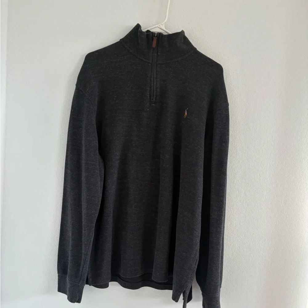 Polo Ralph Lauren Estate-Rib Quarter-Zip Pullover