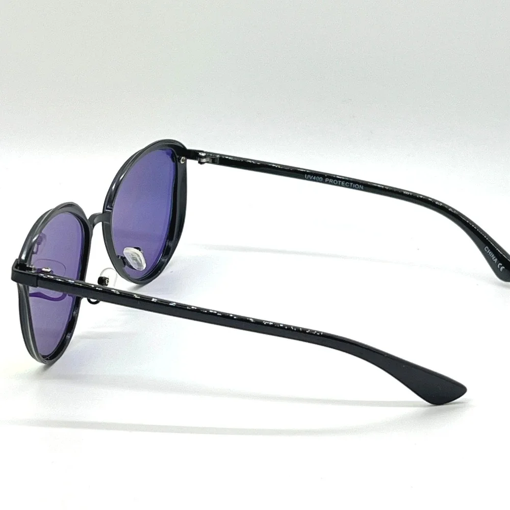Cat Eye Sunglasses Women UV400 Protection Mirrored Lens Fashion Shades‎ Luxury