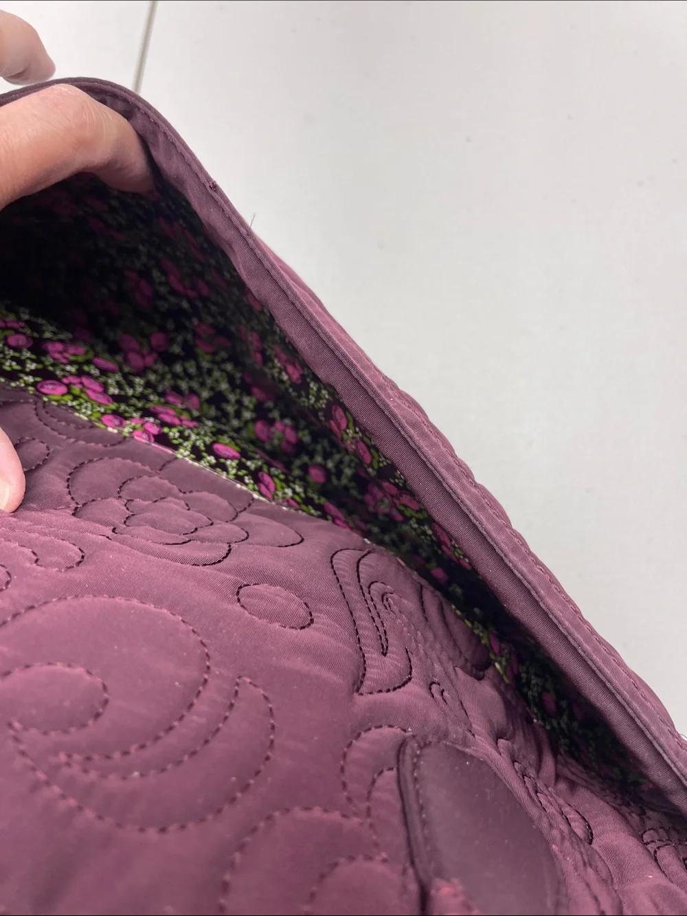 Vera Bradley spacious quilted