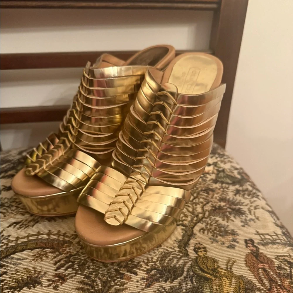 Coach stunning metallic