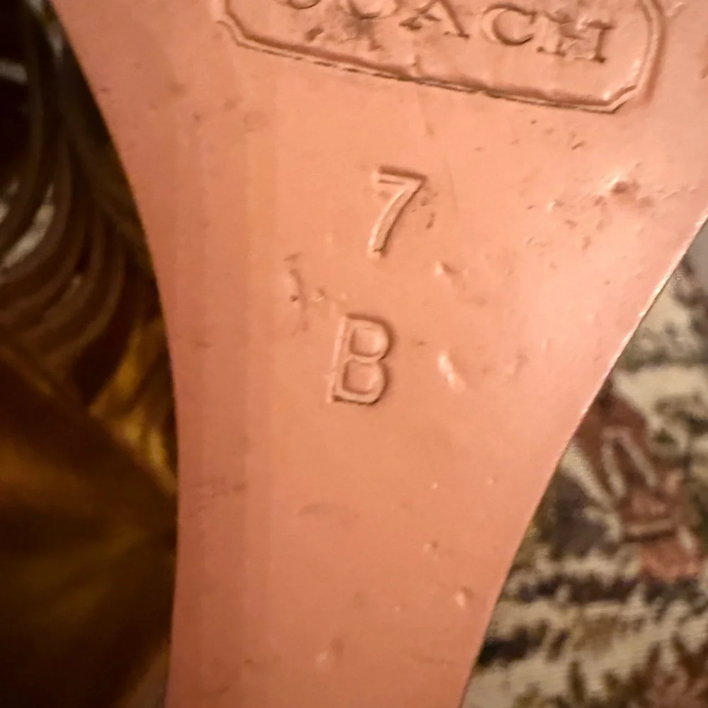Coach stunning metallic