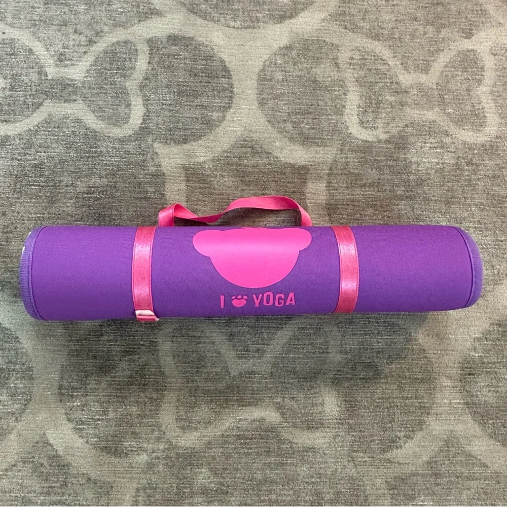 Build-A-Bear purple yoga