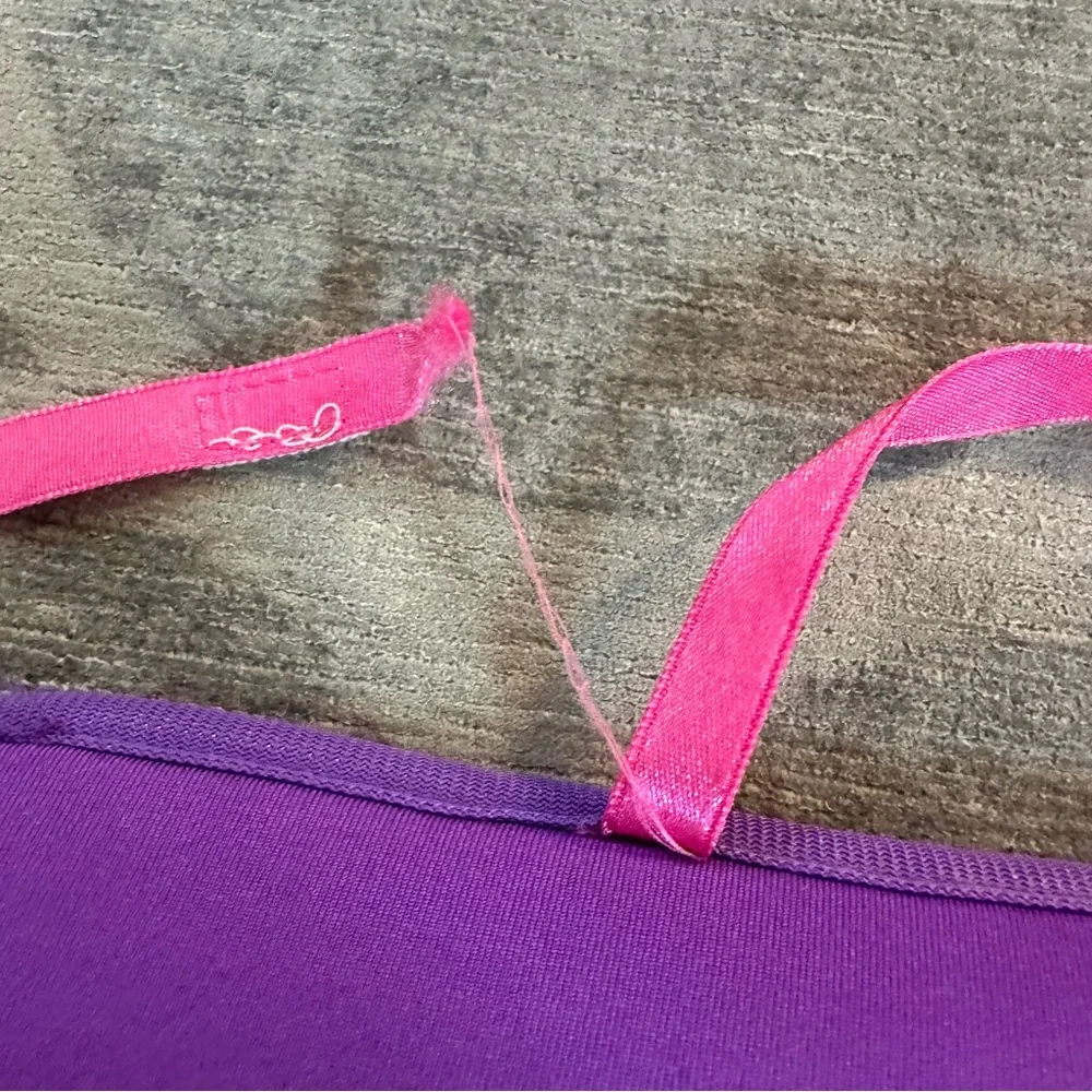Build-A-Bear purple yoga
