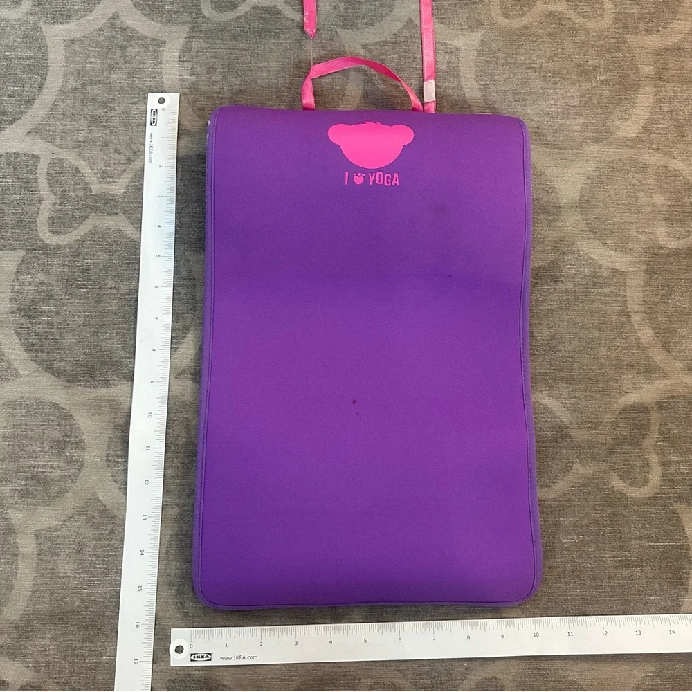 Build-A-Bear purple yoga