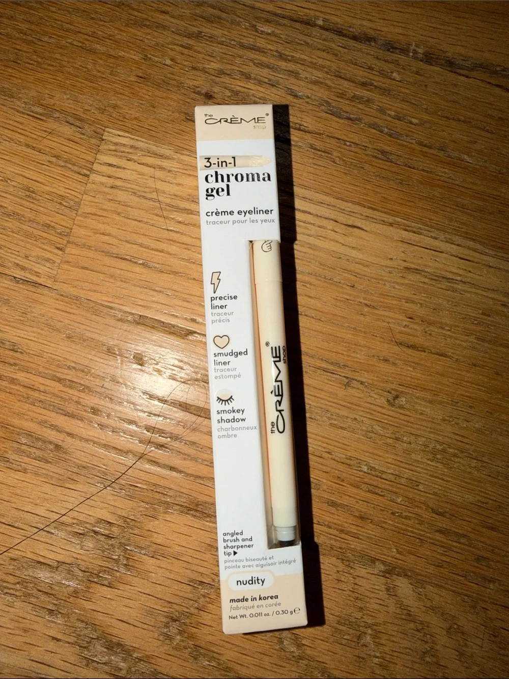 Crème 3-in-1 Chroma Gel Eyeliner — Nudity (Cream)
