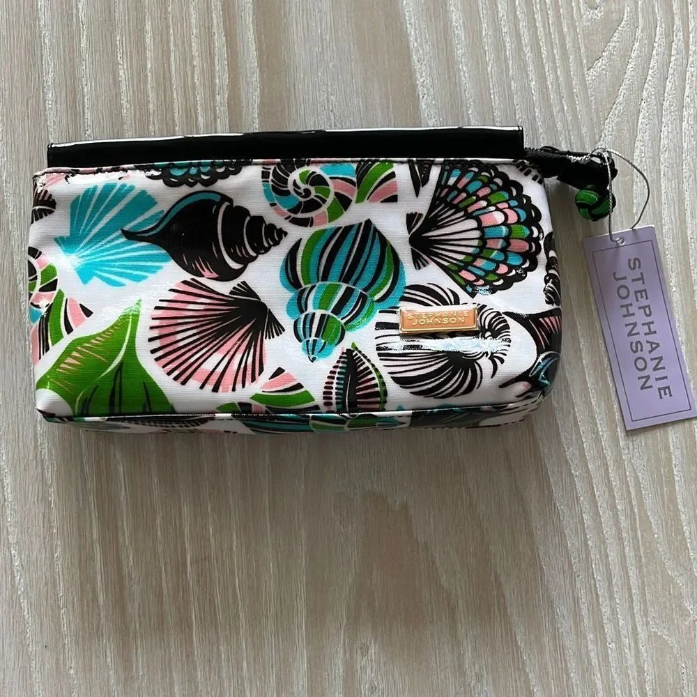 Stephanie Johnson Cosmetic Pouch New