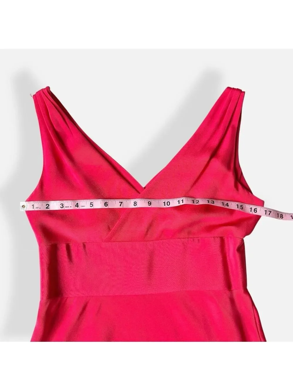 J. Crew Bright Pink Satin Silk Dress Y2K Size 4