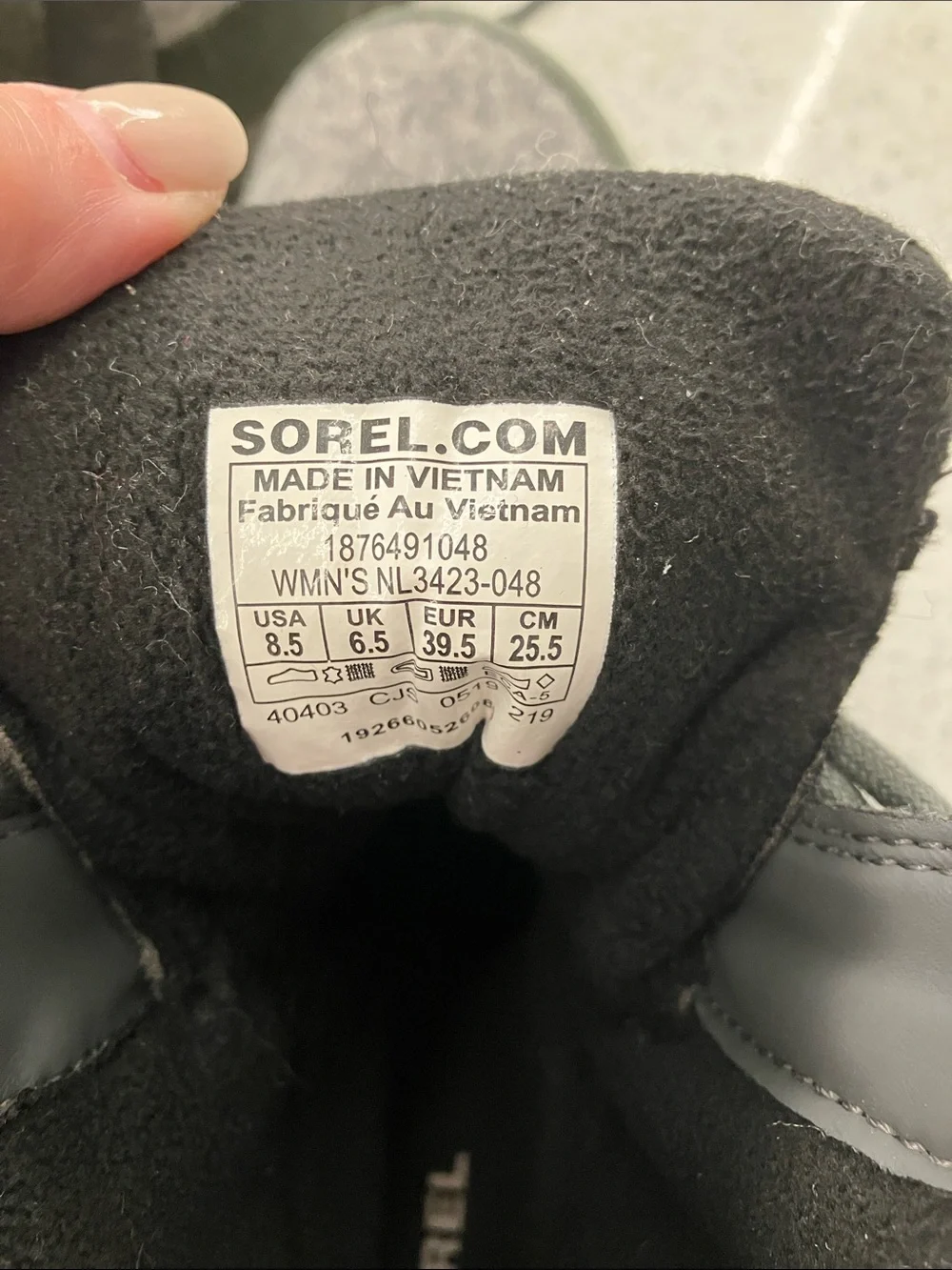 Sorel authentic explorer