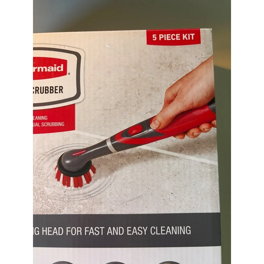 Rubbermaid power scrubber